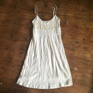 Miss Me cream tank dress